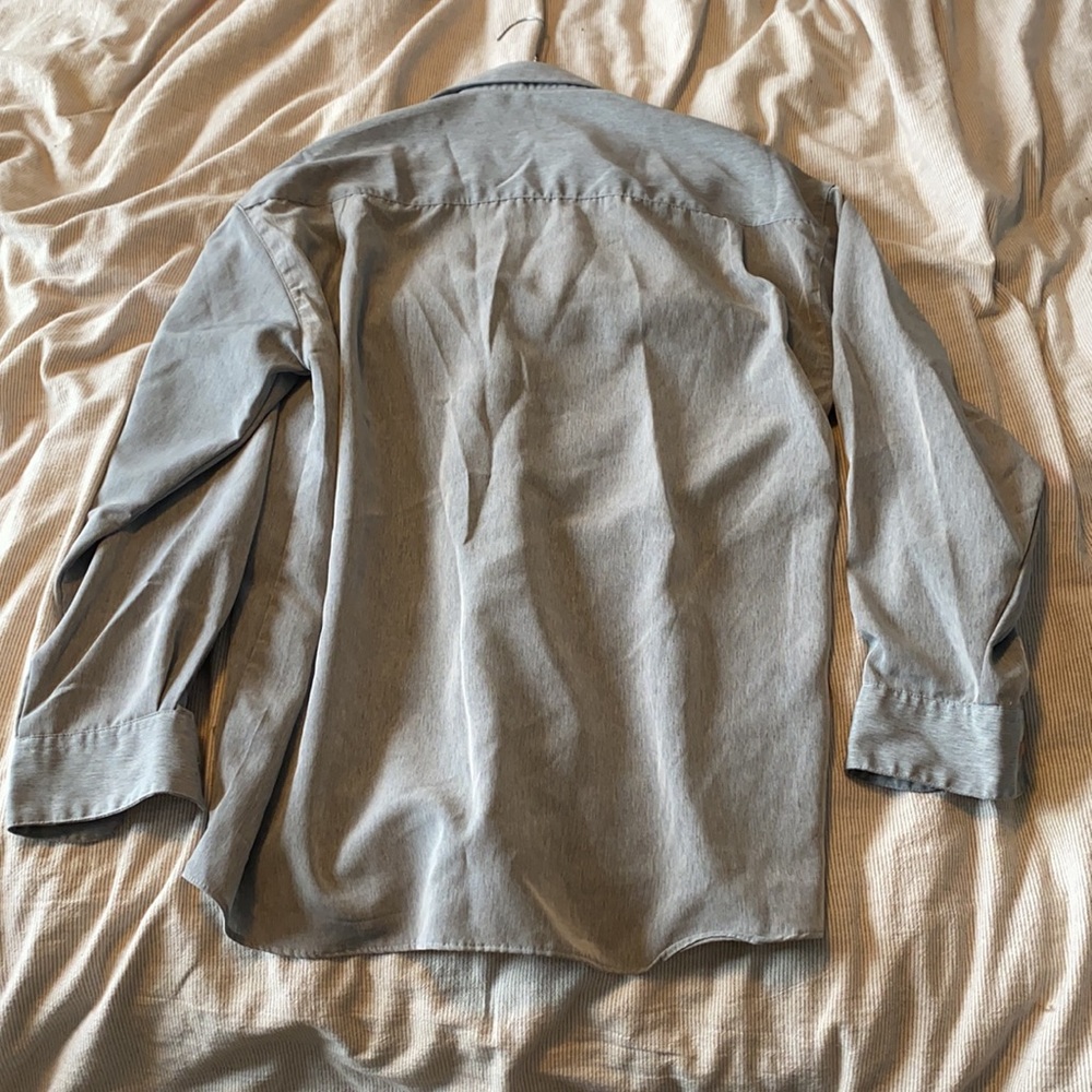 Grey Patterned Elliot Button Up - image 5